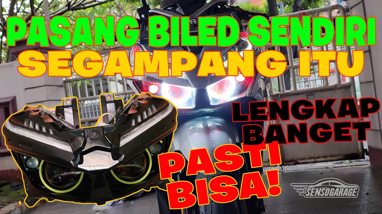 Pasang Biled Vinyx P45 + Tembak CO2 di Vario 150 LED punya Engkong, LOW BUDGET COCOK LAH!