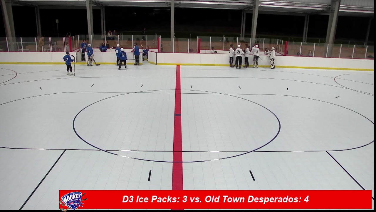 D3 Ice Packs vs. Old Town Deperados