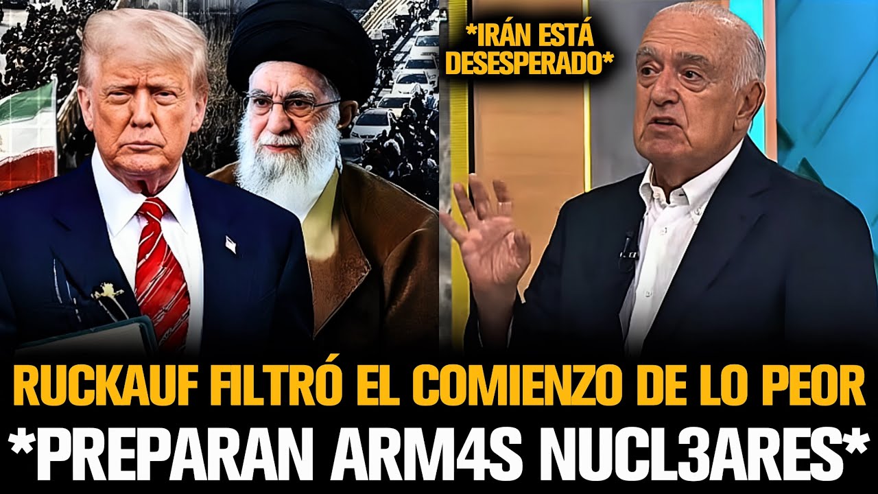 RUCKAUF FILTRÓ EL COMIENZO DE LO PEOR SOBRE LA GU3RRA EN MEDIO ORIENTE