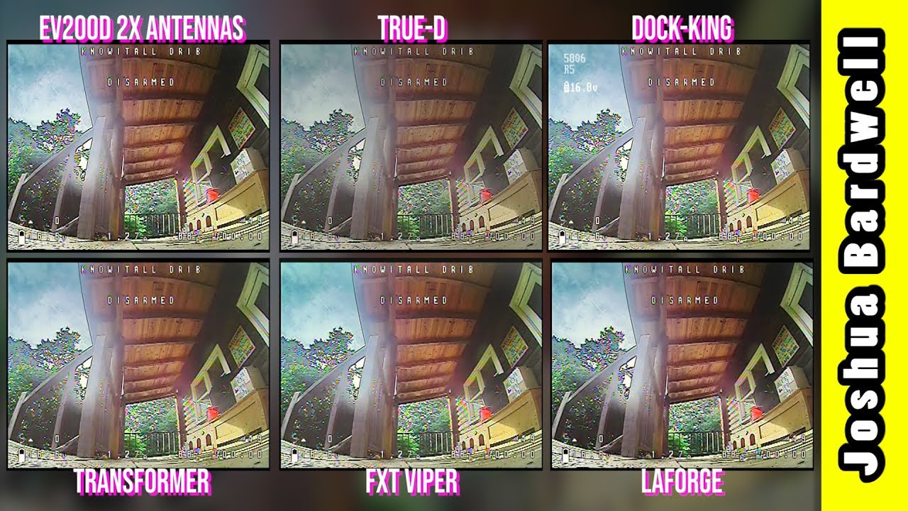 EV200D vs LaForge vs True D vs Dock King vs FXT Viper vs Fat Shark Transformer