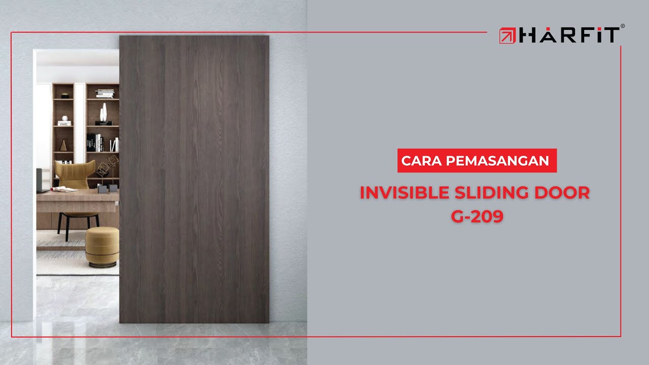 Panduan Instalasi G-209 Invisible Door – Pintu Tak Terlihat untuk Interior Modern