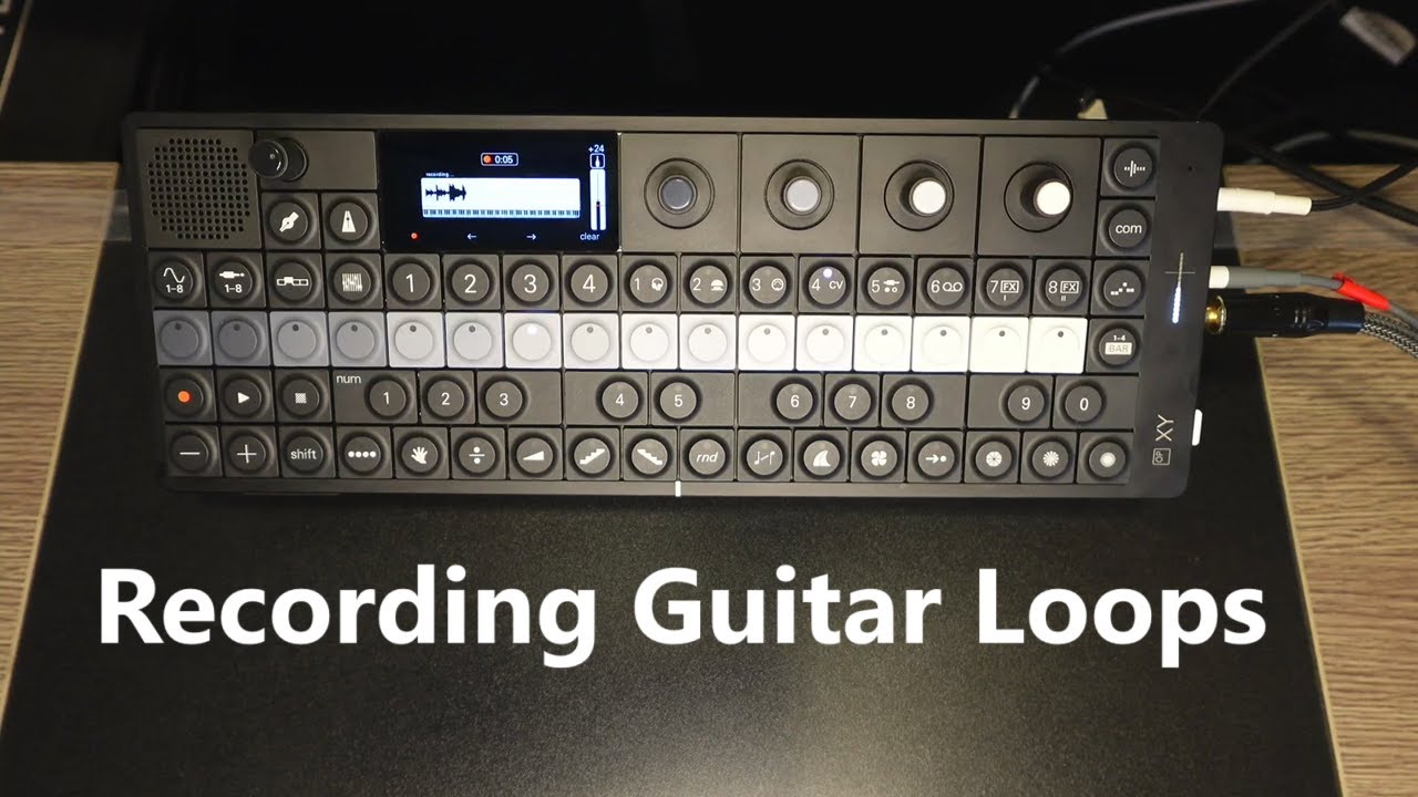 Recording guitar loops onto OP-XY (tips & tricks)