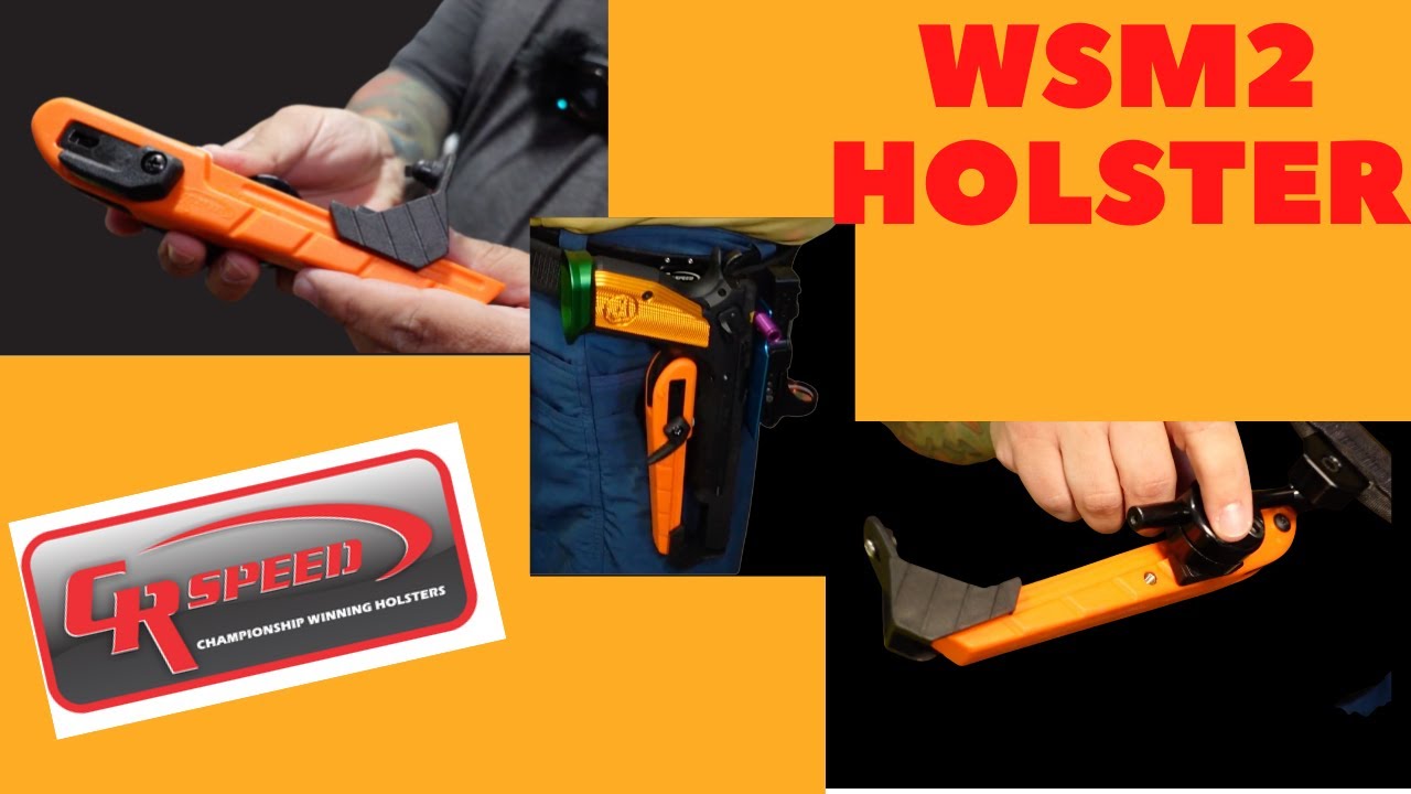 CR Speed WSM2 Holster (orange) Unboxing and Setup