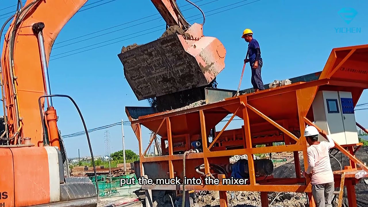 Screening Bucket To Screen Construction Muck