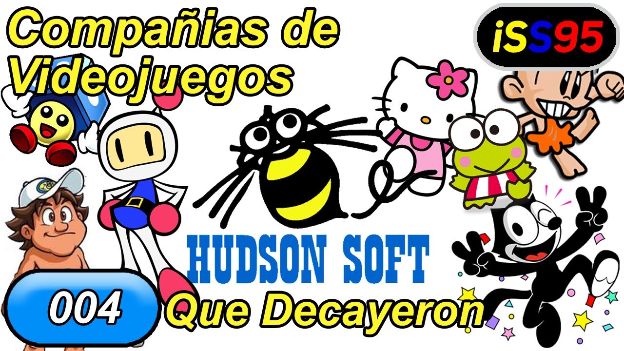 Compa&ntilde;ias de Videojuegos Que decayeron 004 | Hudson Soft | Loquendo