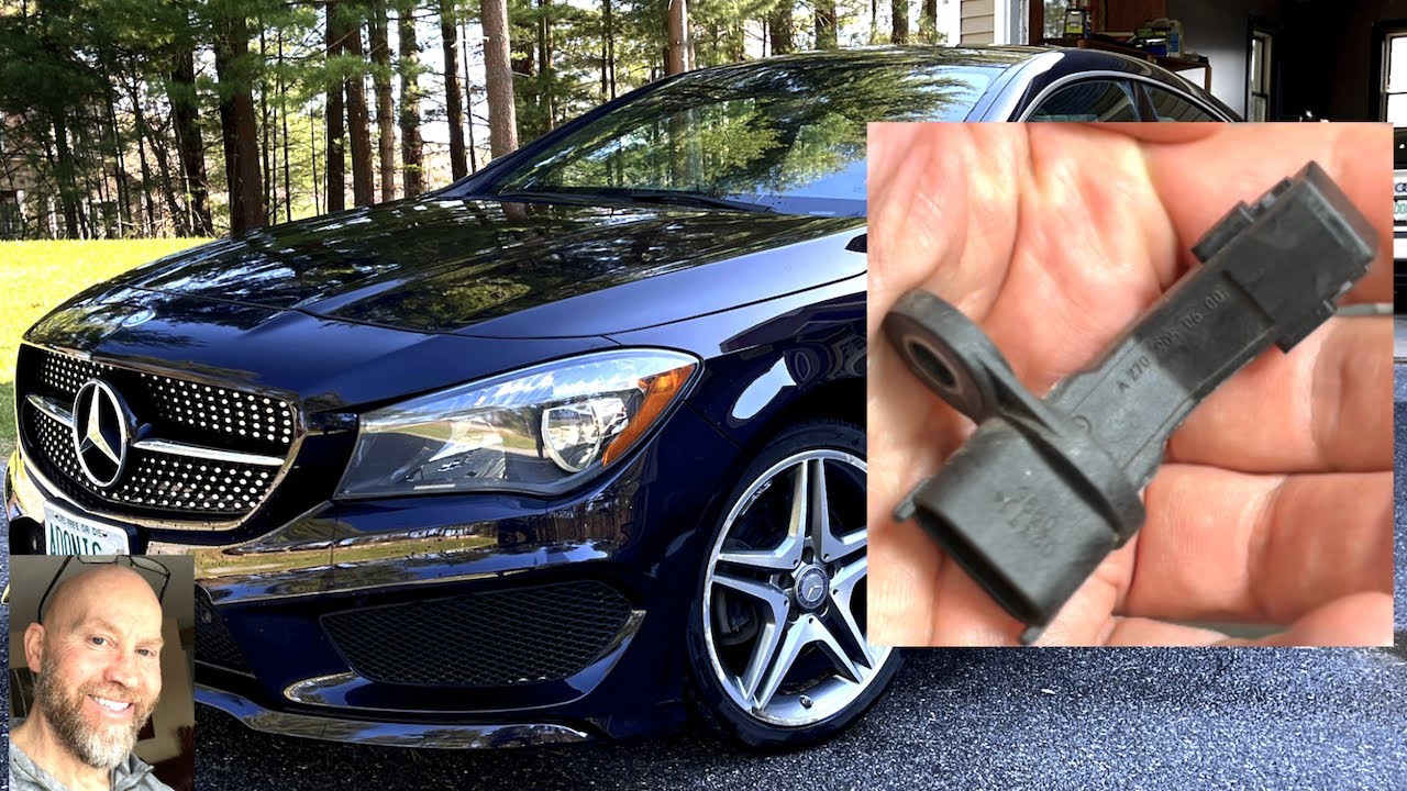 Mercedes CLA -car bucking while accelerating -CEL P0339-Crankshaft Position Sensor fix! Cheap Fix!