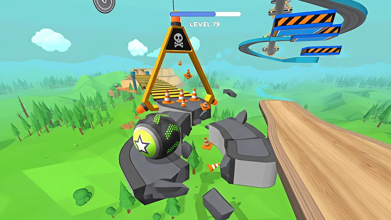 Going Balls Master 3D SpeedRun android gameplay ios walkthrough run 