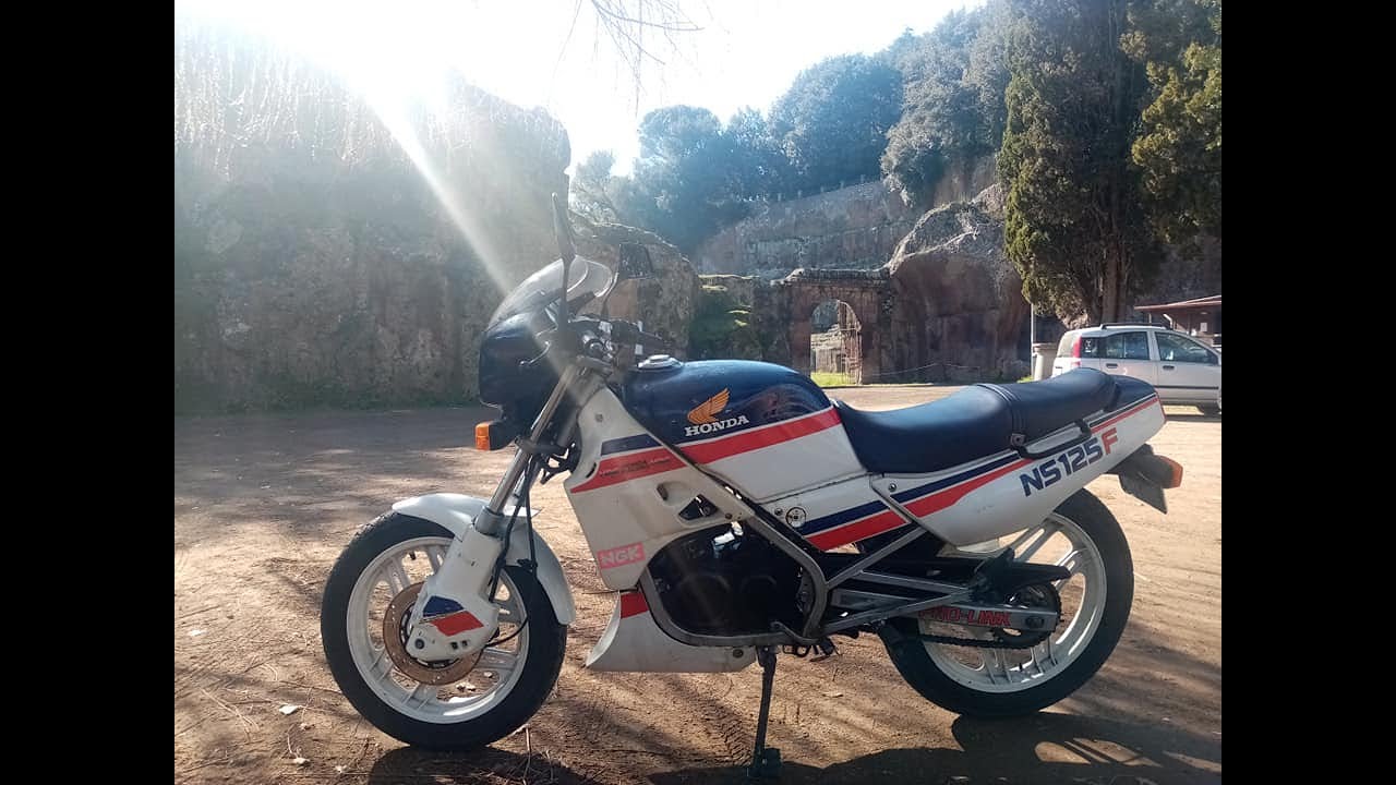 Honda NS 125 F On Board GoPro