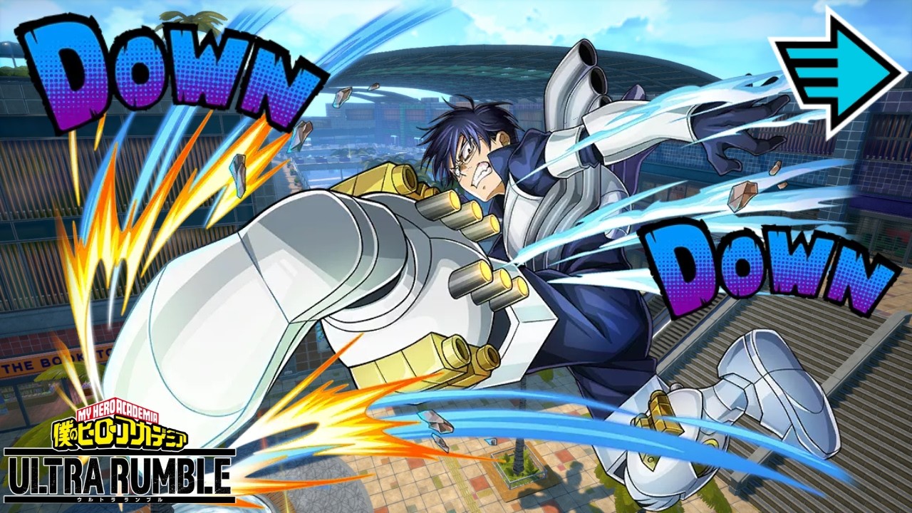 Tenya Iida Has The Need For Speed - My Hero Ultra Rumble (5.8K DMG - 7KO's)