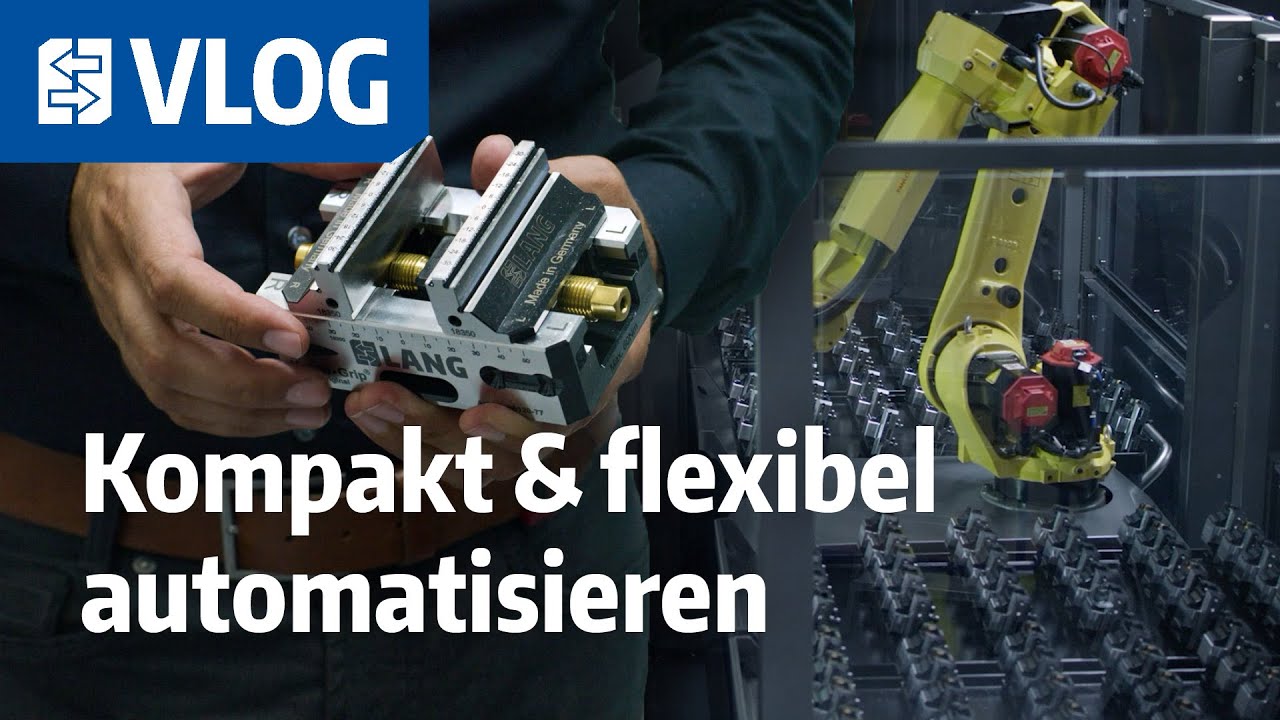 Automation - Flexible Automatisierung von Werkzeugmaschinen auf kleinstem Raum