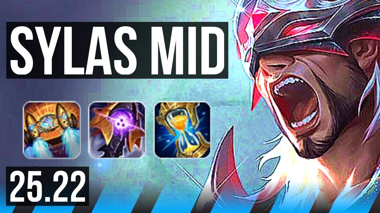 SYLAS vs YASUO (MID) | Legendary | EUW Diamond | 25.22