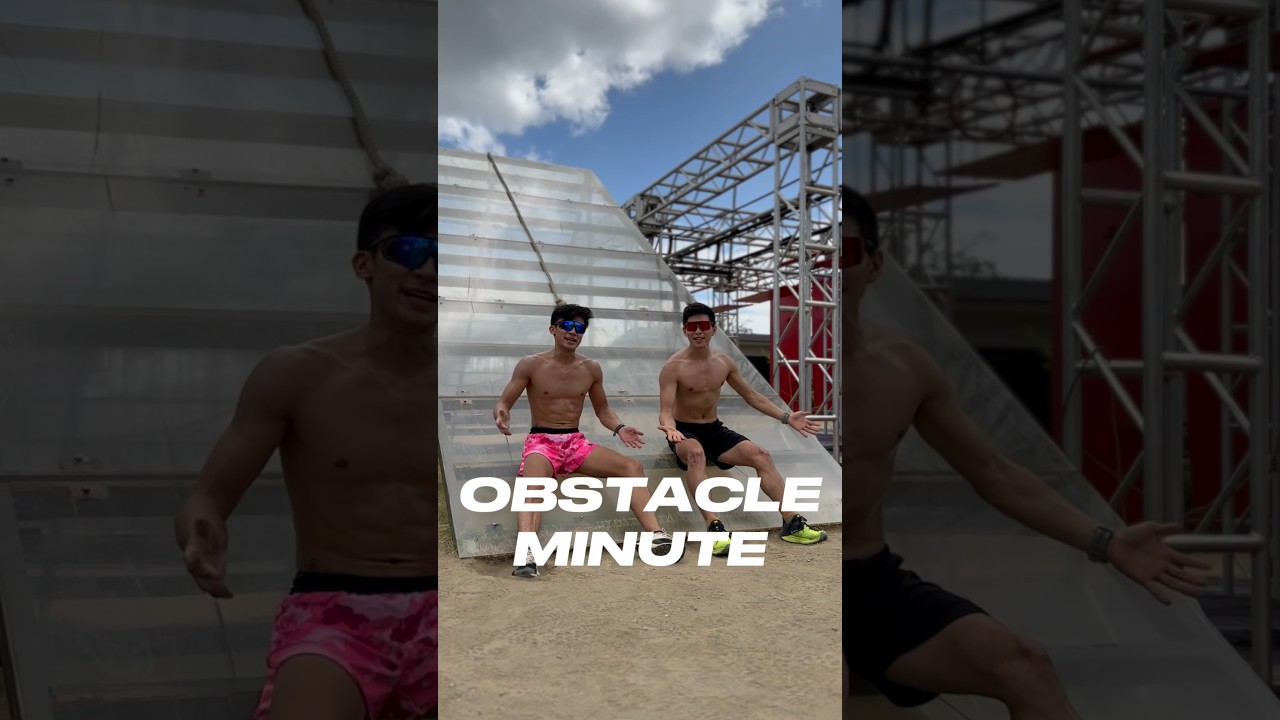 Obstacles in a minute! How to do the slip wall! #ocr #spartanrace #spartanraceph #howto #shorts