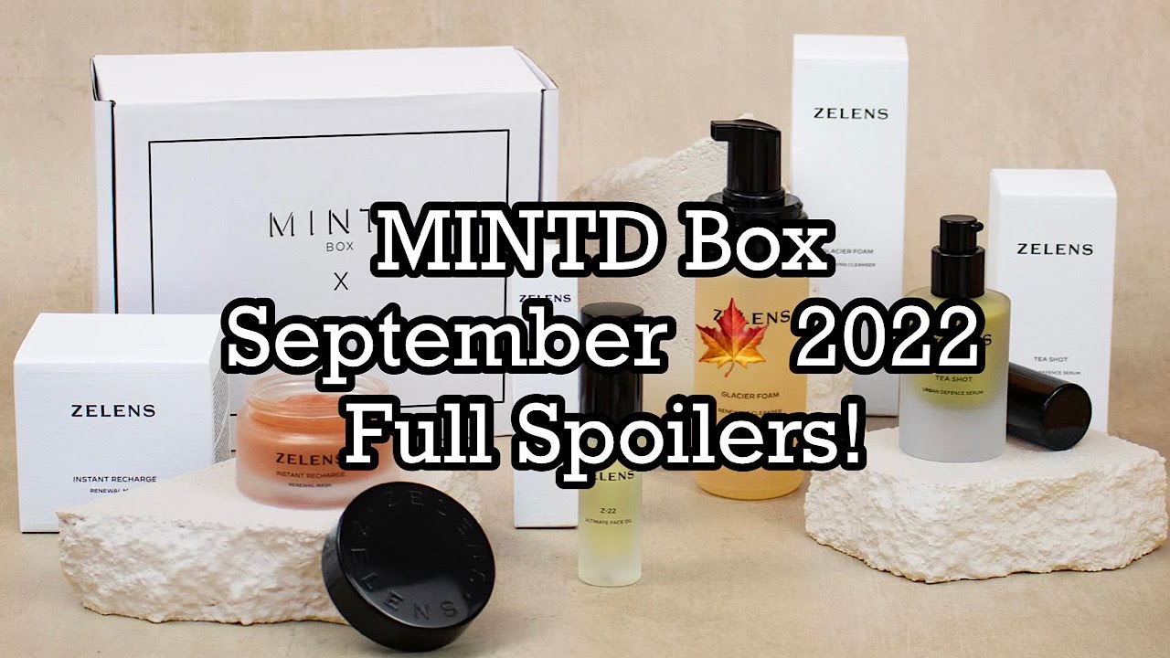 MINTD Box September 2022 Full Spoilers! | BeautyAmaB