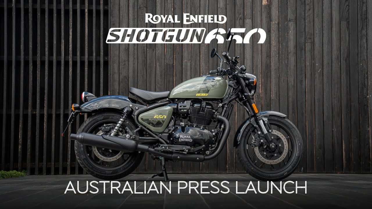 Royal Enfield Shotgun 650 | Official Australian Press Launch
