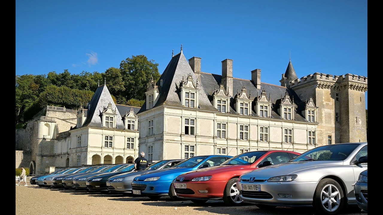 Peugeot 406 coupé 45ème Meeting Touraine 2024