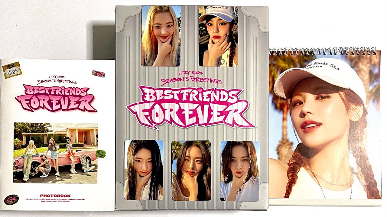 ITZY SEASON’S GREETINGS 2024 “ BEST FRIEND FOREVER” UNBOXING!!!!!