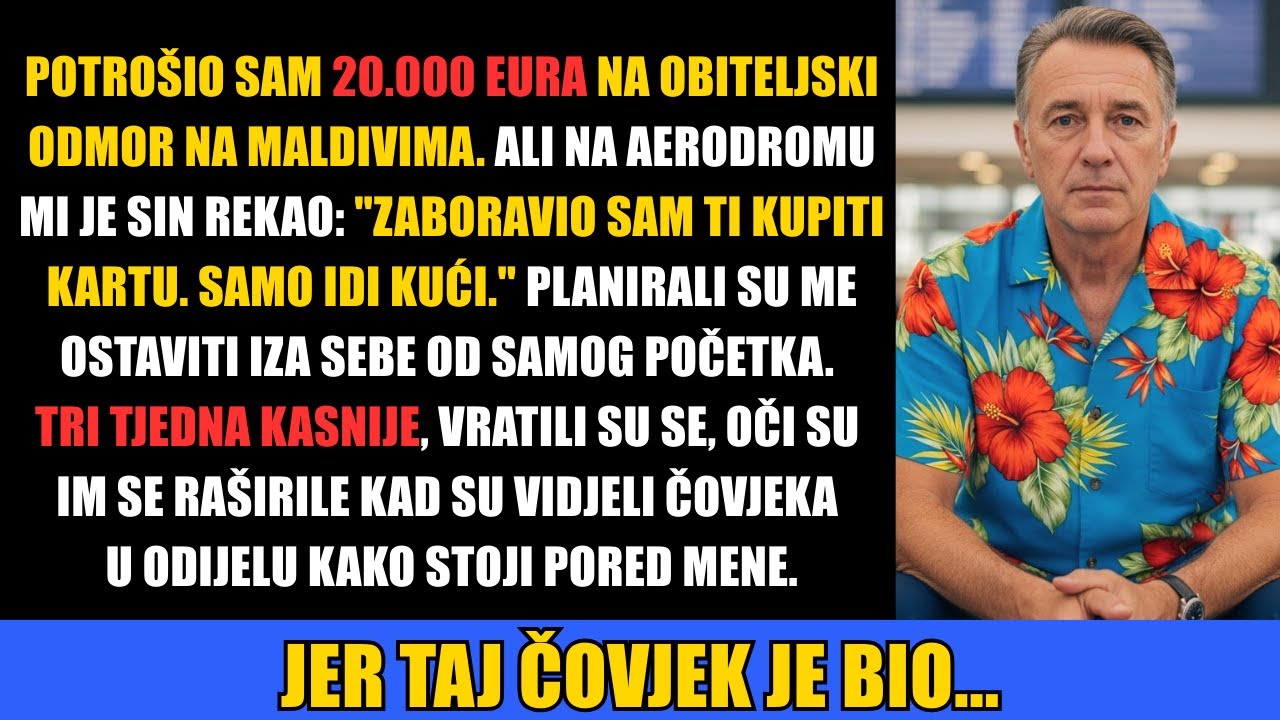 Potrošio sam €20.000 na odmor na Maldivima, ali mi je sin rekao: 