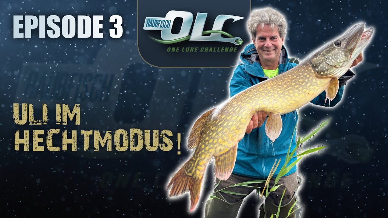 Sein Hecht-Plan geht voll auf 🙌🏻 ONE LURE CHALLENGE, Staffel 2 Episode 3