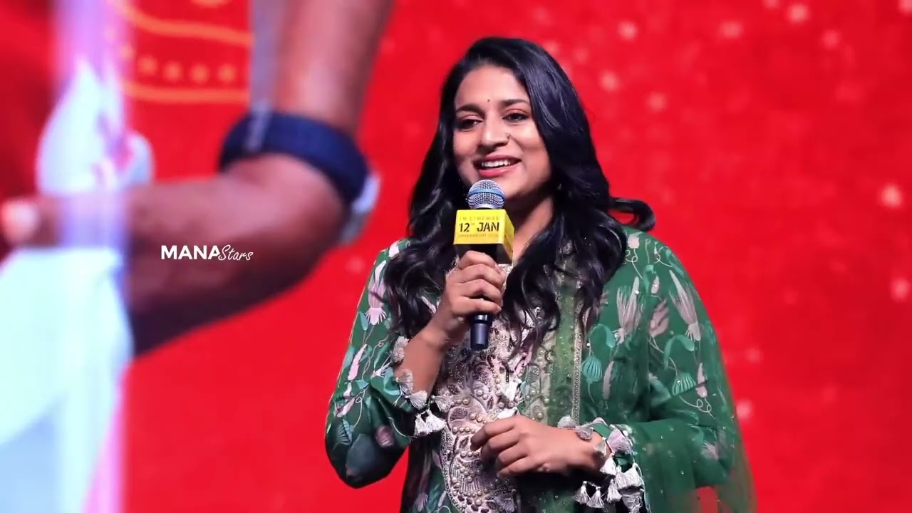 Chiranjeevi Daughter Sushmitha Konidela Speech @ #ManaShankaraVaraPrasadGaru Grand Press Meet