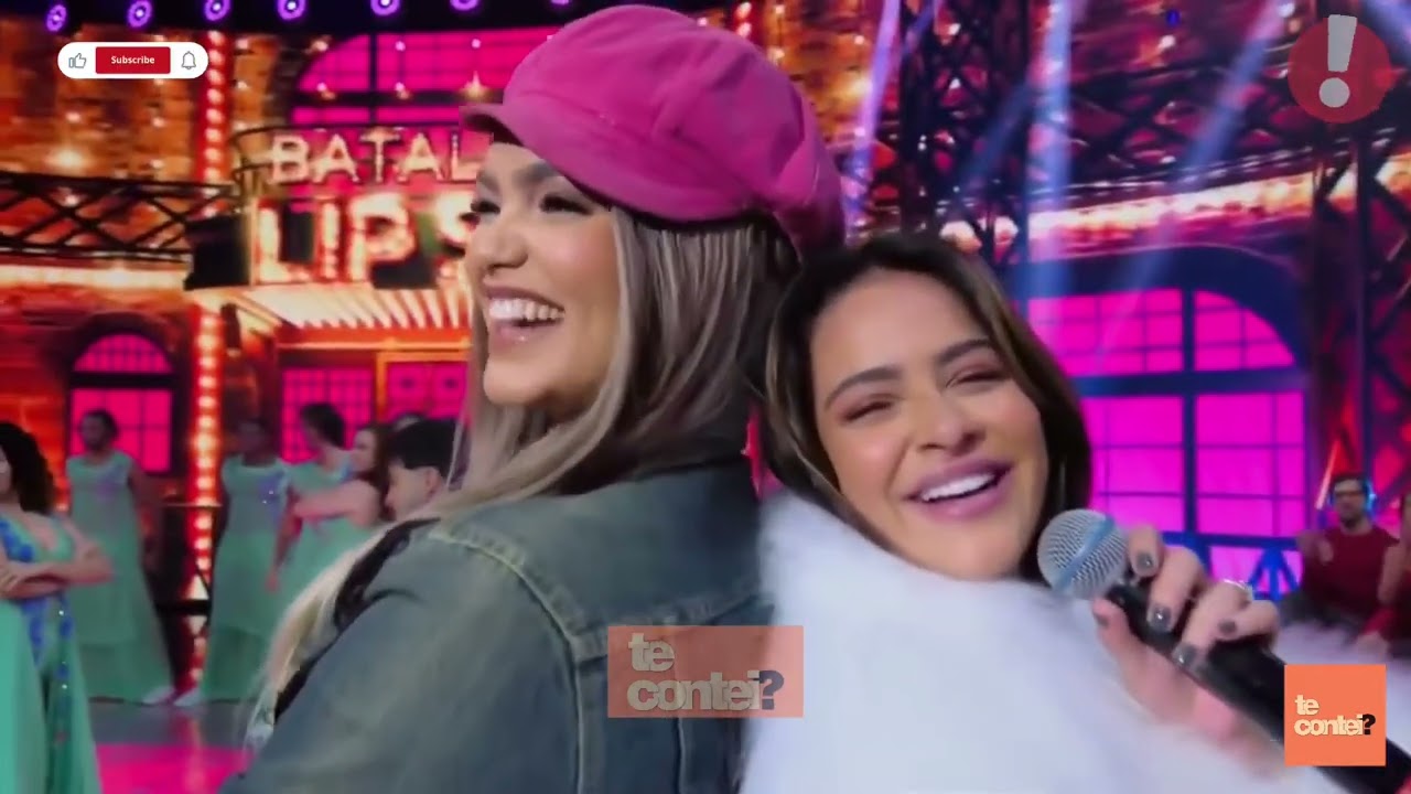 GIULLIA BUSCACIO dubla KELLY KEY - BATALHA DO LIP SYNC / DOMINGÃO COM HUCK | Te Contei?
