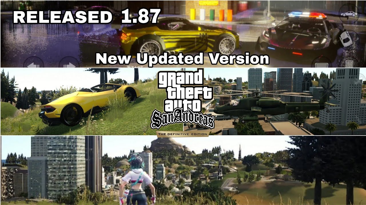 ВЫШЛО | Новая обновлённая версия Gta SA DE AML Rockstar Edition для Android с поддержкой всех мод...