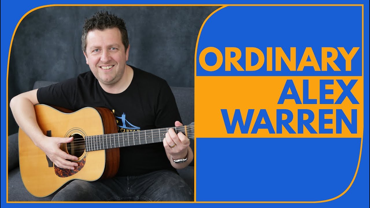 Ordinary - Guitar Lesson - Alex Warren - Chords - How To Play - Drue Jams