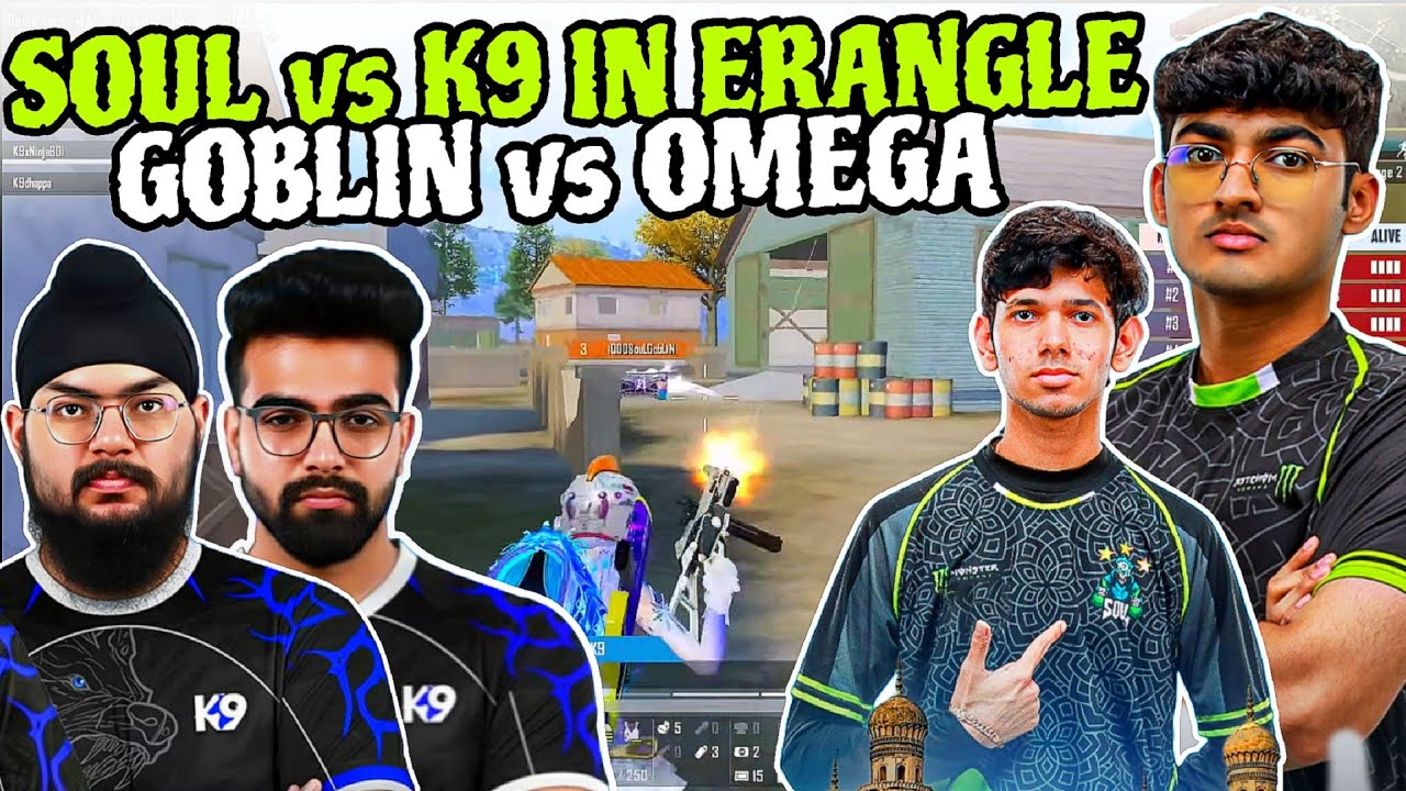 SouL vs K9 Crazy 4v4 Fight in UNIV PREMIERSHIPS Day 3 🔥 GOBLIN vs OMEGA 🚀 S8UL