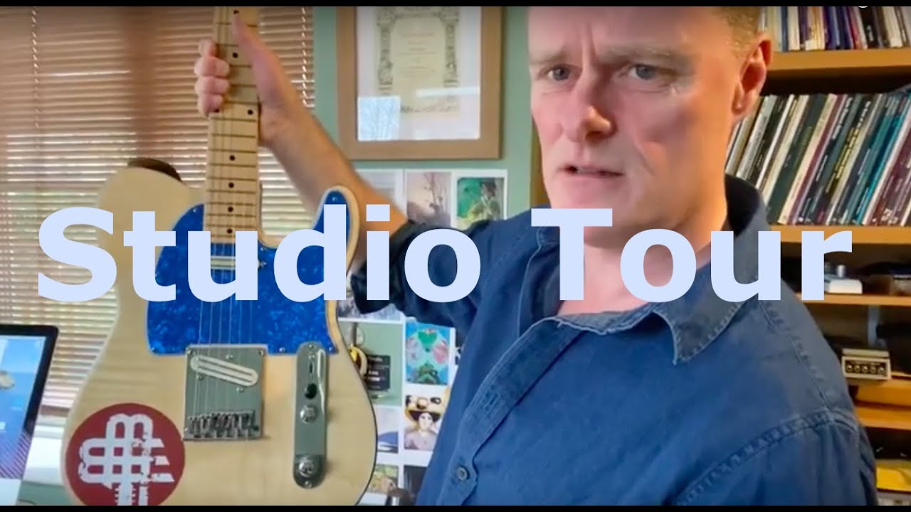 Studio Tour - Mike Brookfield - Guitarist