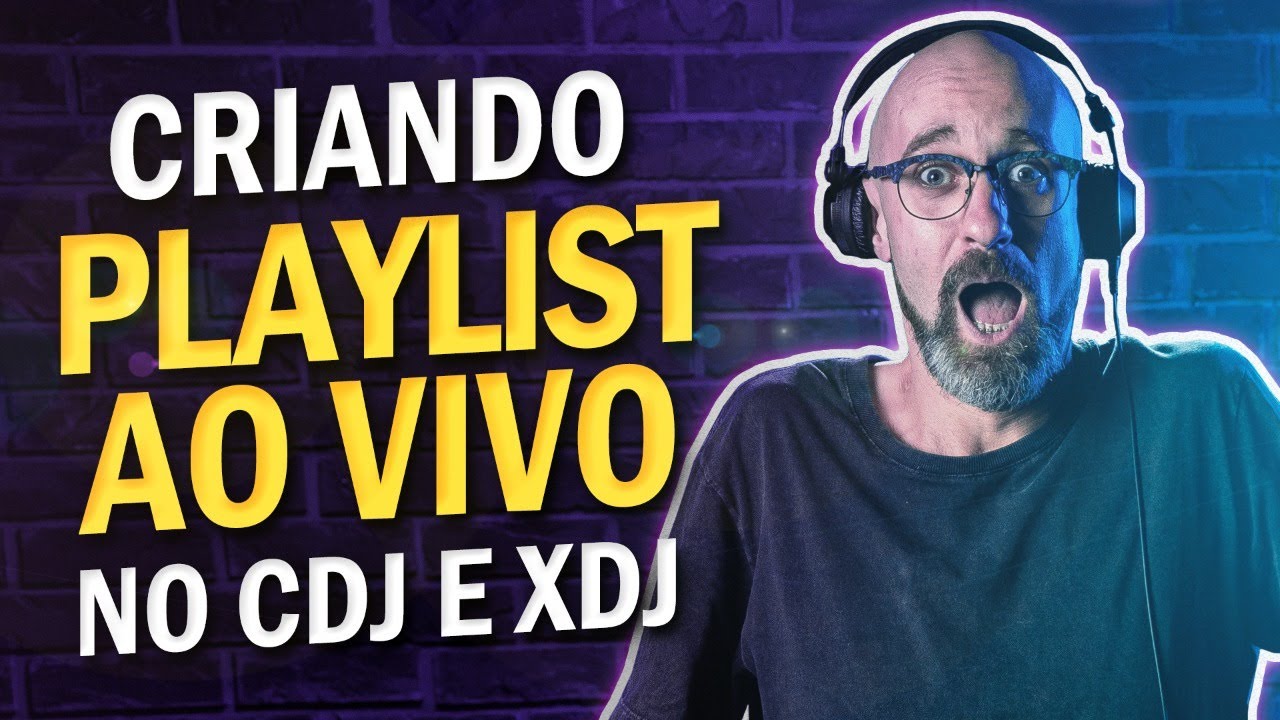 Como criar Playlists AO VIVO no CDJ ou XDJ Pioneer DJ