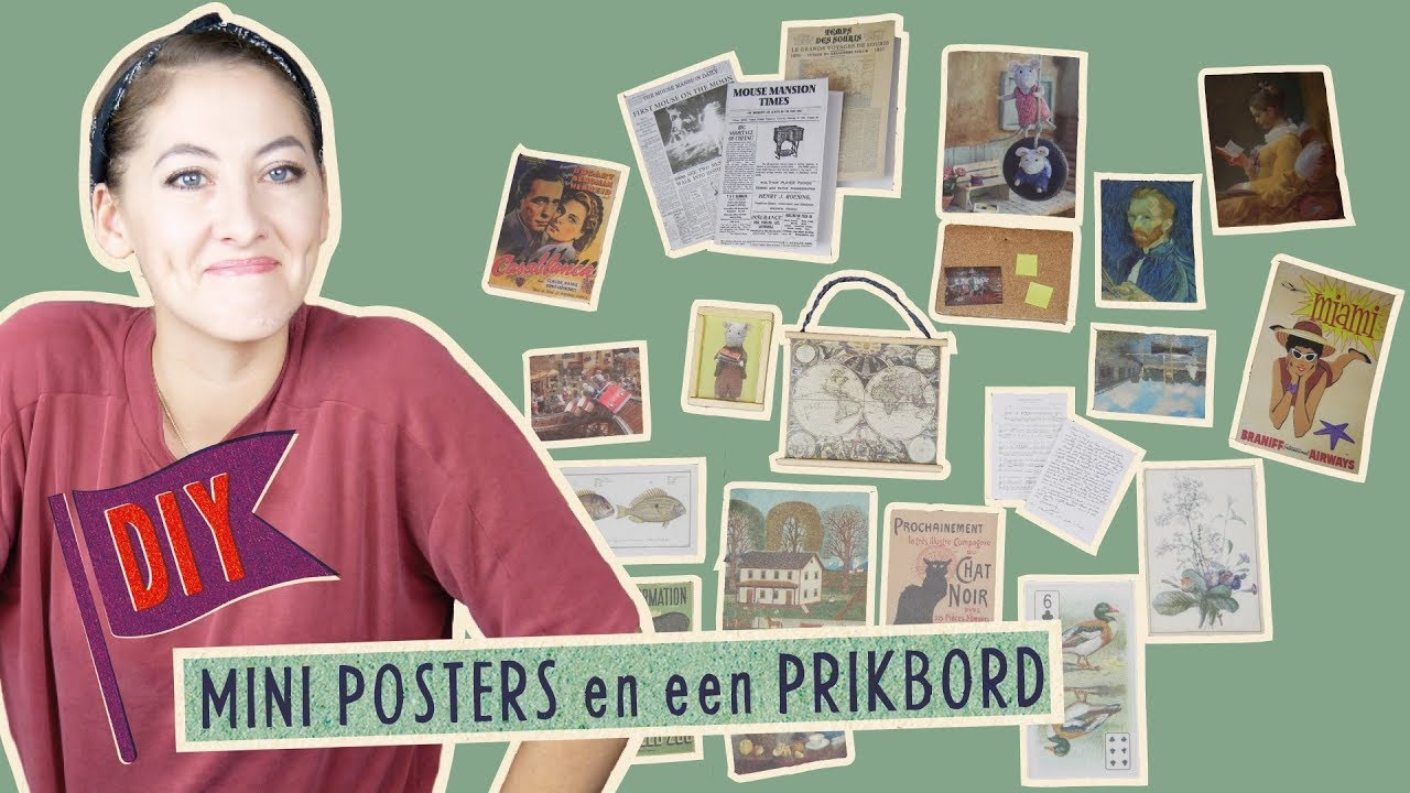 Knutselen & DIY // Posters & prikbord | Muizenhuis Knipvellen