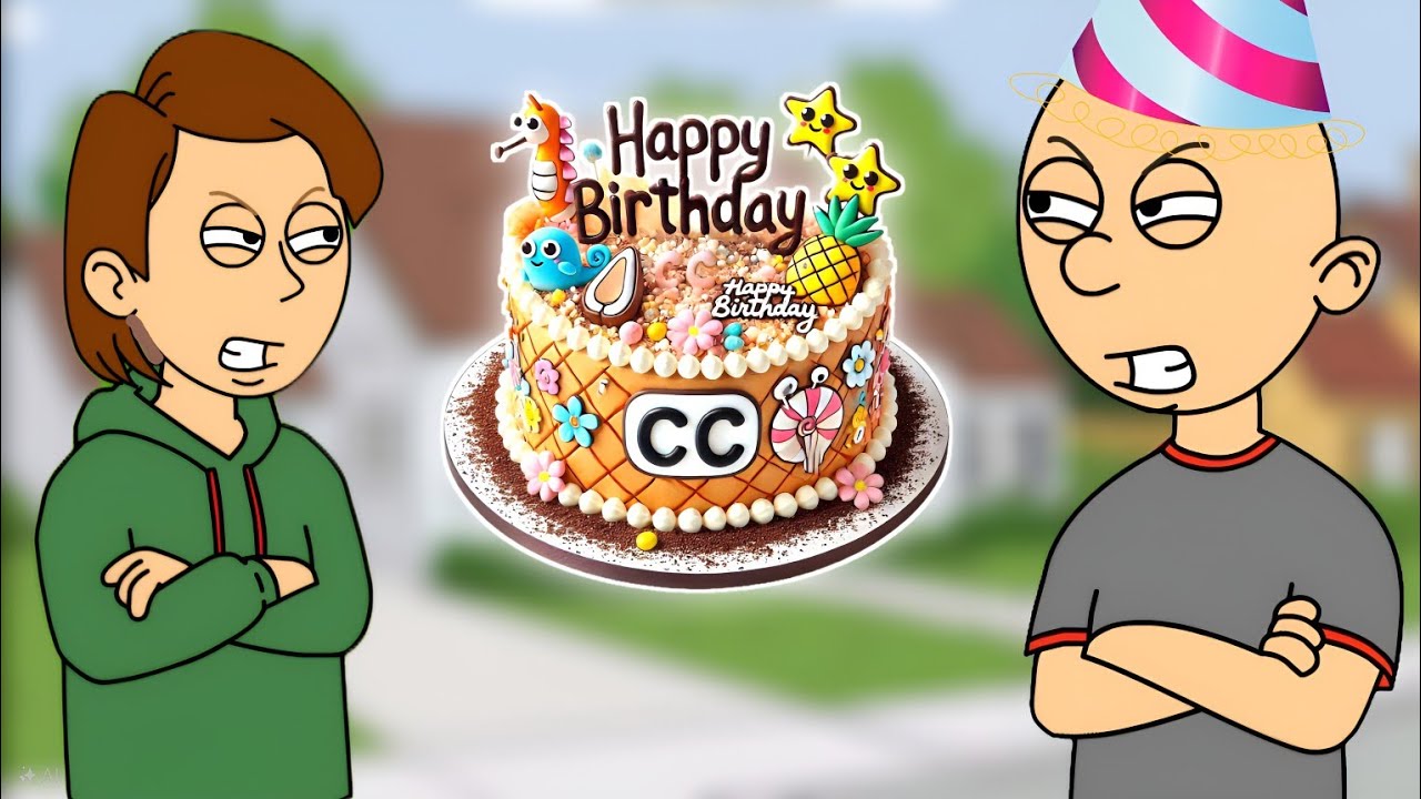 Classic Caillou Misbehaves on His Birthday/Grounded