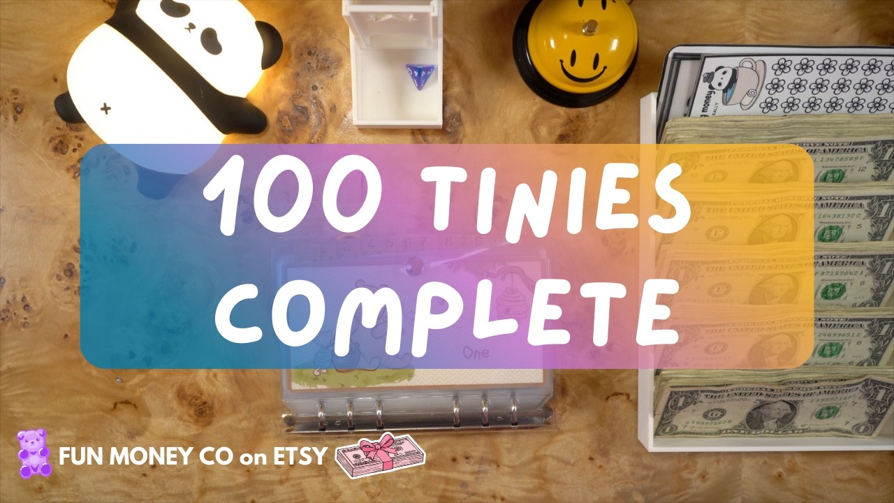 Final Tiny Tuesday I Completed the 100 Envelopes