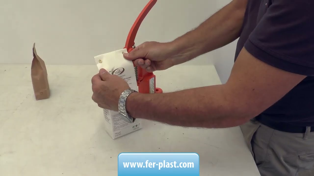 Occhiellatrice manuale a leva FP 39-A - www.fer-plast.com