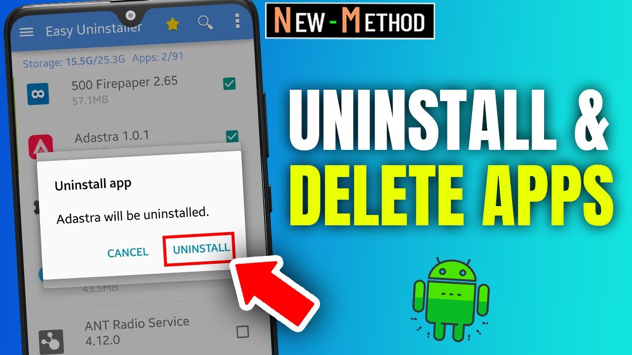 How to Uninstall and Delete Apps on Android 2026 [Easy]
