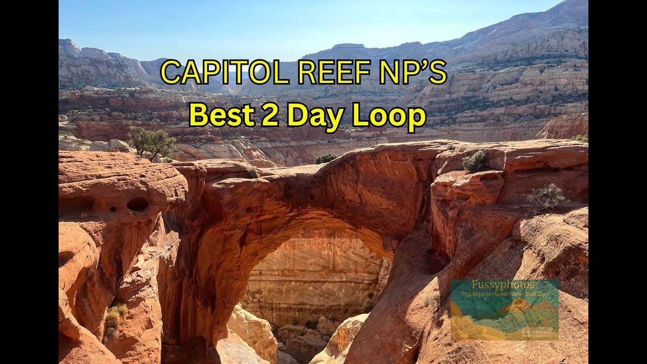 Capitol Reef Backpacking Loop: How to Hike Lower Spring Canyon, Grand Wash & Cassidy Arch (day 2)