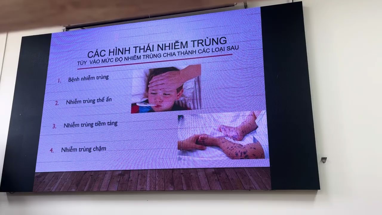|VUTM| Vi sinh- Buổi 2.1: Nhiễm trùng và các yếu tố độc lực của VSV
