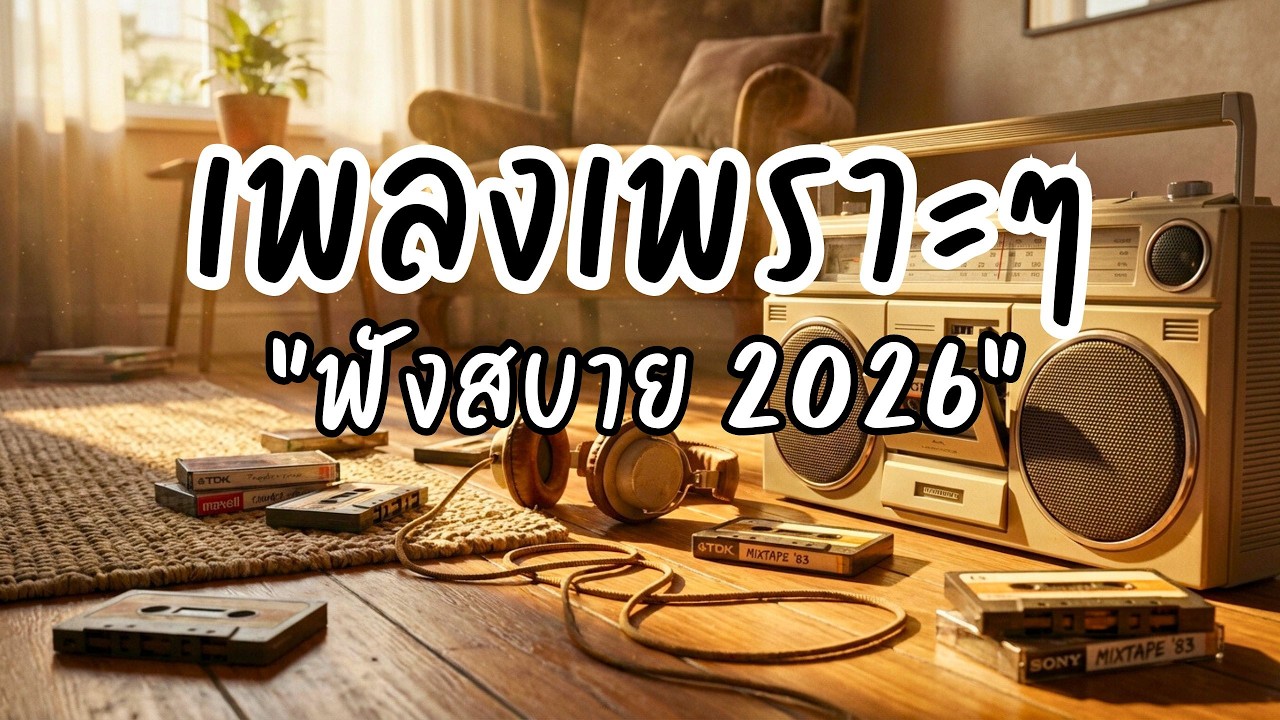 🎵 เพลงเพราะๆ ฟังสบาย Vol.39 | รวมเพลงใหม่ ฟังยาว ไม่มีสะดุด เปิดฟังทั้งวัน