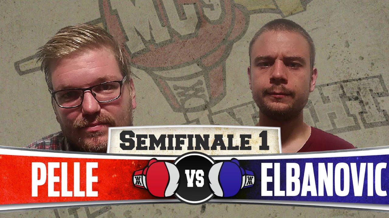 MC's Fight Night 2015 finalen - Semi-finale 1 PELLE vs. ELBANOVIC