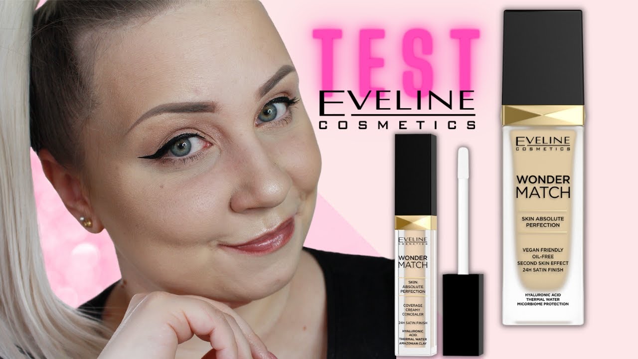 🔥TEST🔥 Jasny podkład i korektor Eveline Wonder Match❤️ kolejna perełki, czy kit?