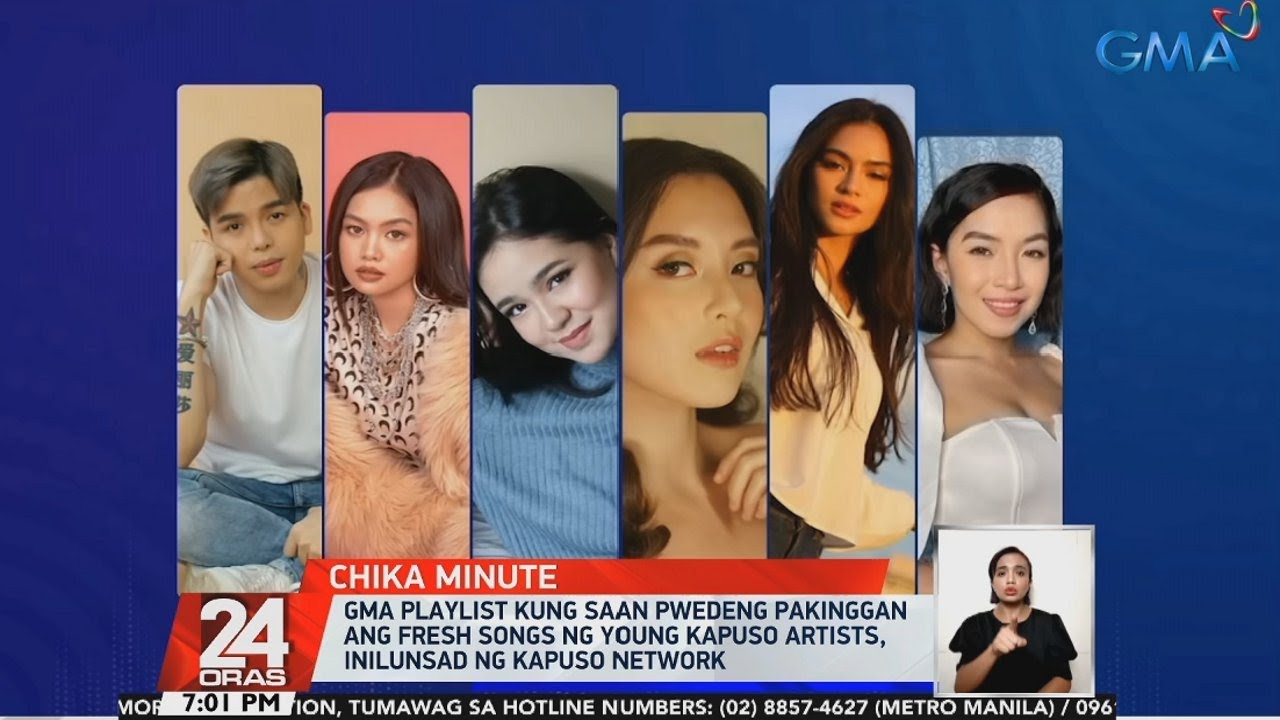 GMA Playlist to introduce fresh, relatable tunes for millennials, Gen Z | 24 Oras