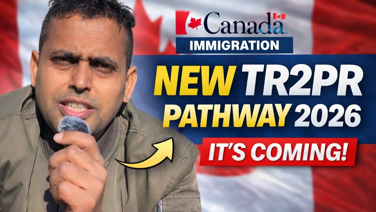 Canada PR ki Badi News! 33,000 Logo ko milega PR - TR to PR 2026 Pathway Explained🍁🇨🇦