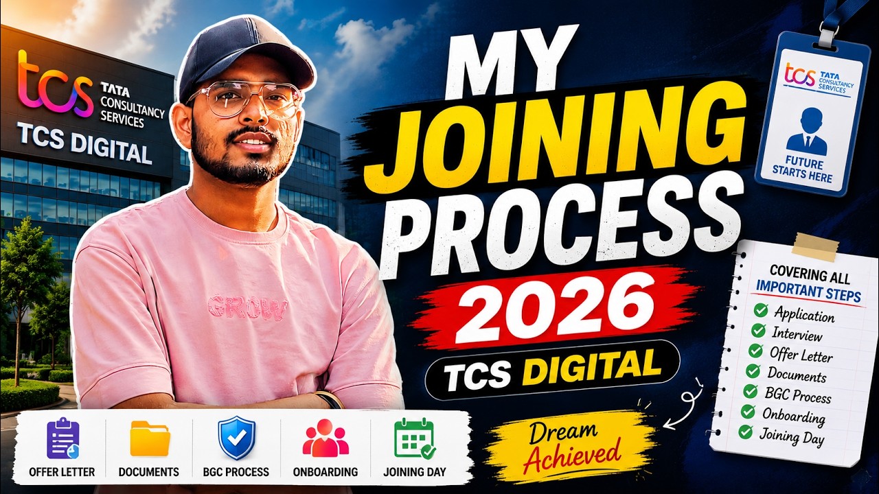 TCS Digital Joining Process 2026 | Everything You Need to Know