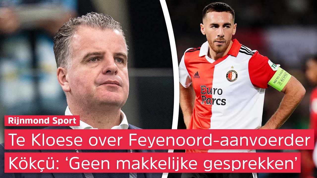'MOEILIJKE SITUATIE' | Feyenoord-directeur Te Kloese reageert op weigering Kökçü van regenboogband