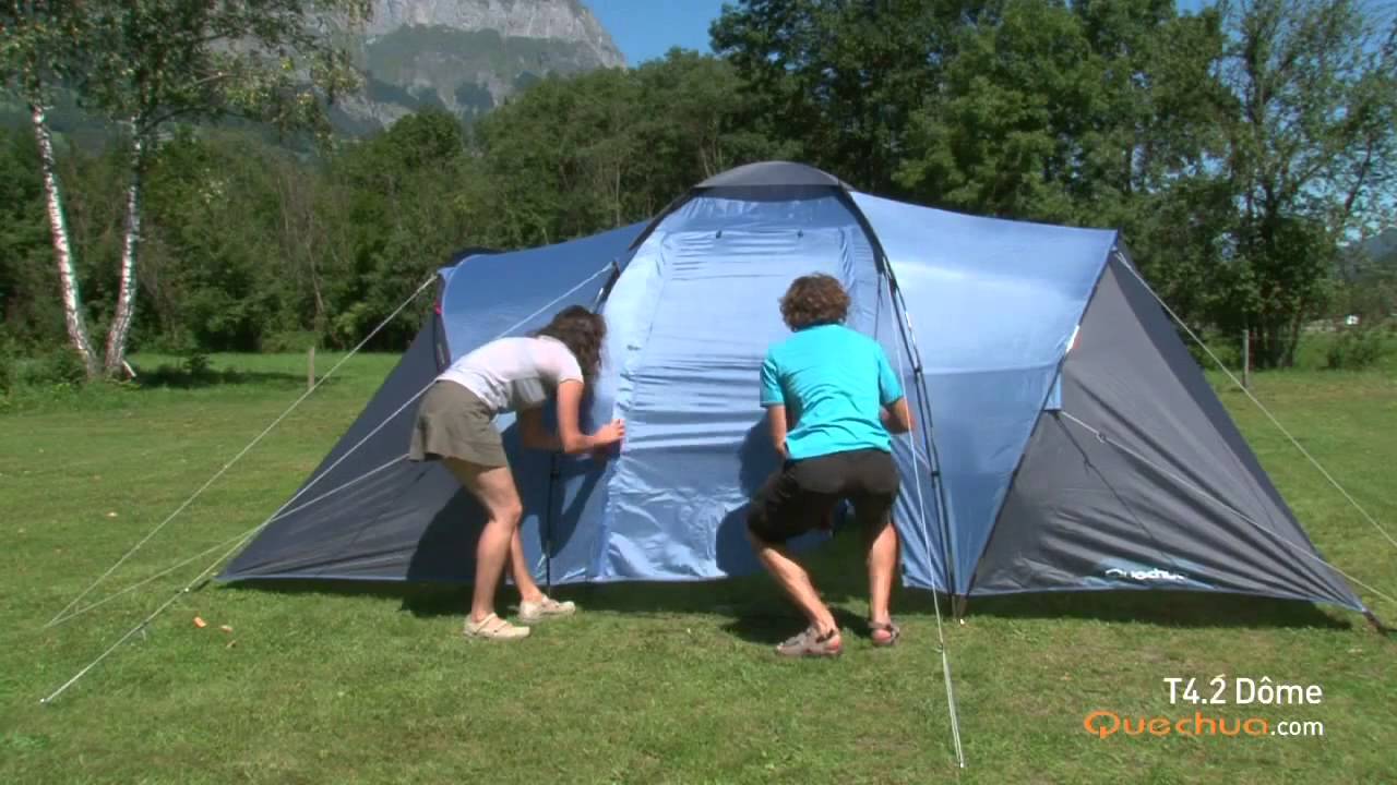 Quechua  Tenda campeggio T4.2 Dôme