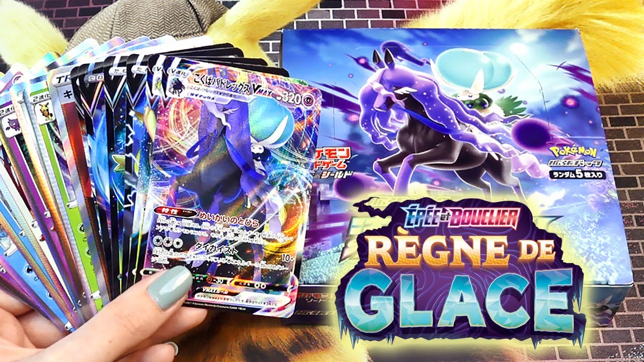 J'ouvre un Display Pok&eacute;mon R&Egrave;GNE DE GLACE | LA PIOCHE QUI FAIT FROID DANS LE DOS 🥶