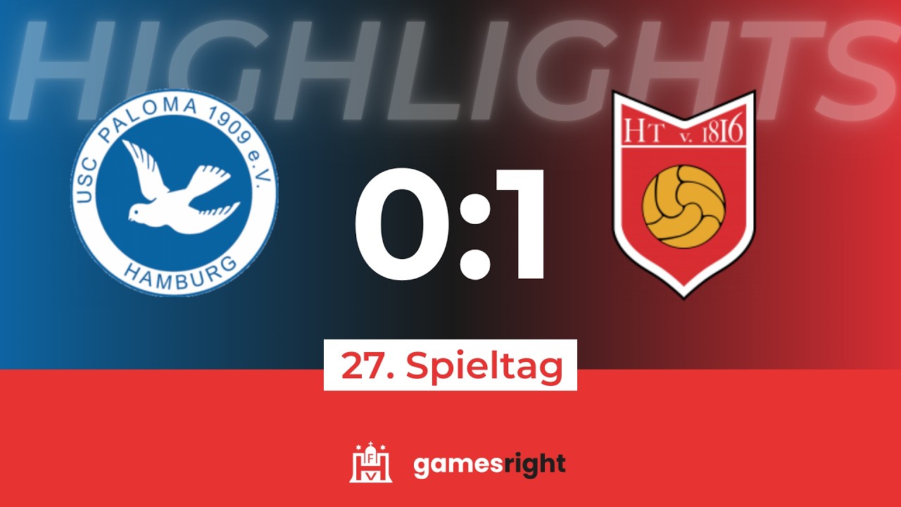 Highlights 27. Spieltag Gamesright Oberliga Hamburg USC Paloma - HT 16