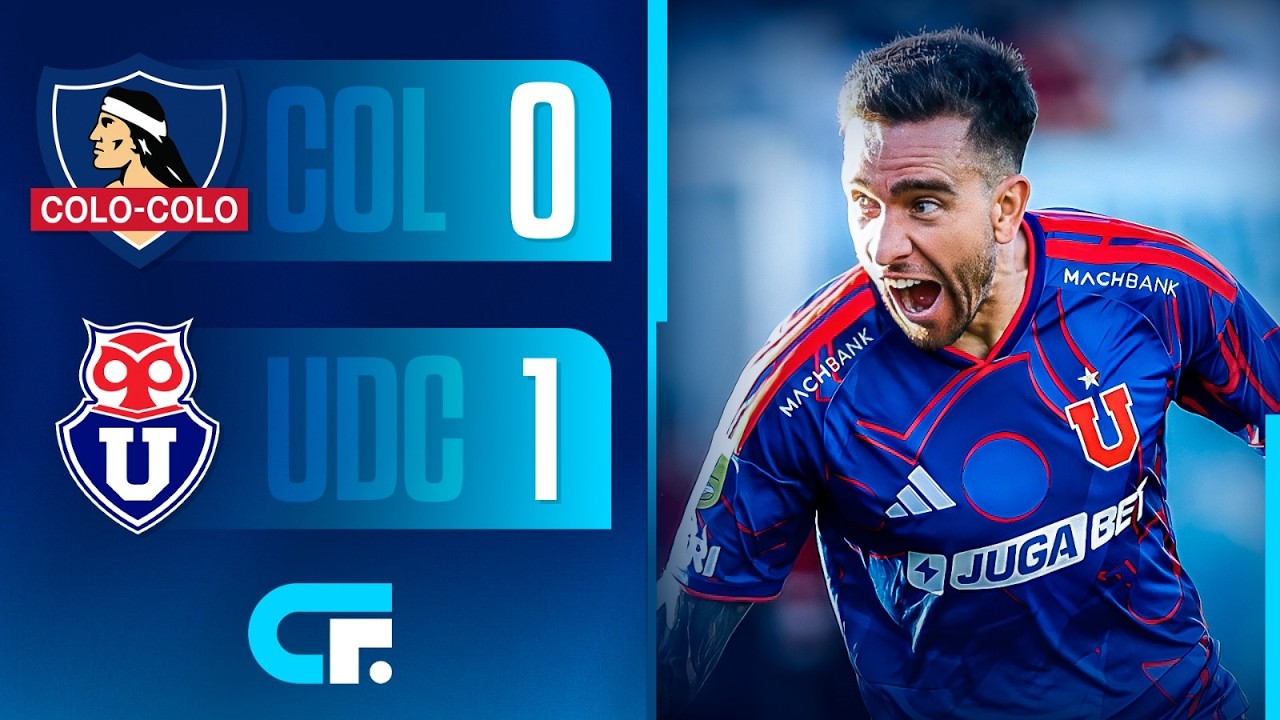 ✅ U DE CHILE GAN&Oacute; 1-0 ante COLO COLO y se llev&oacute; la edici&oacute;n 199 del SUPERCL&Aacute;SICO de CHILE
