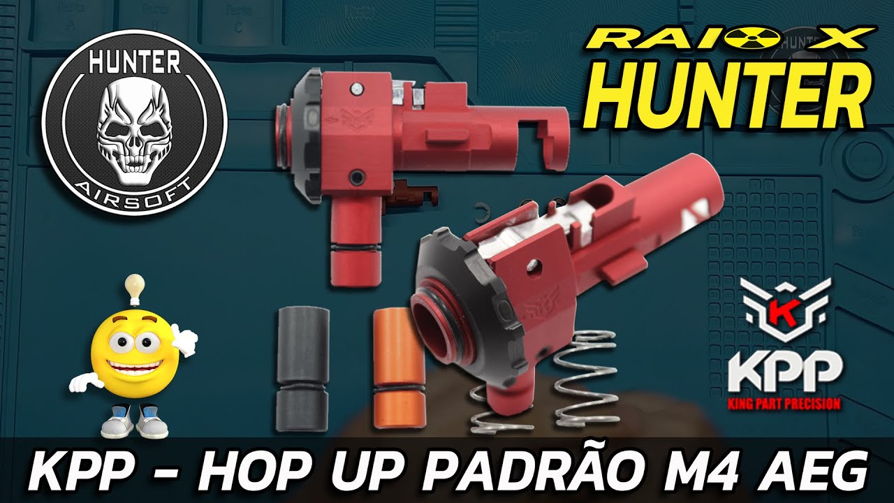 HOP UP AEG M4/M16 KPP AIRSOFT - RAIO X HUNTER #103