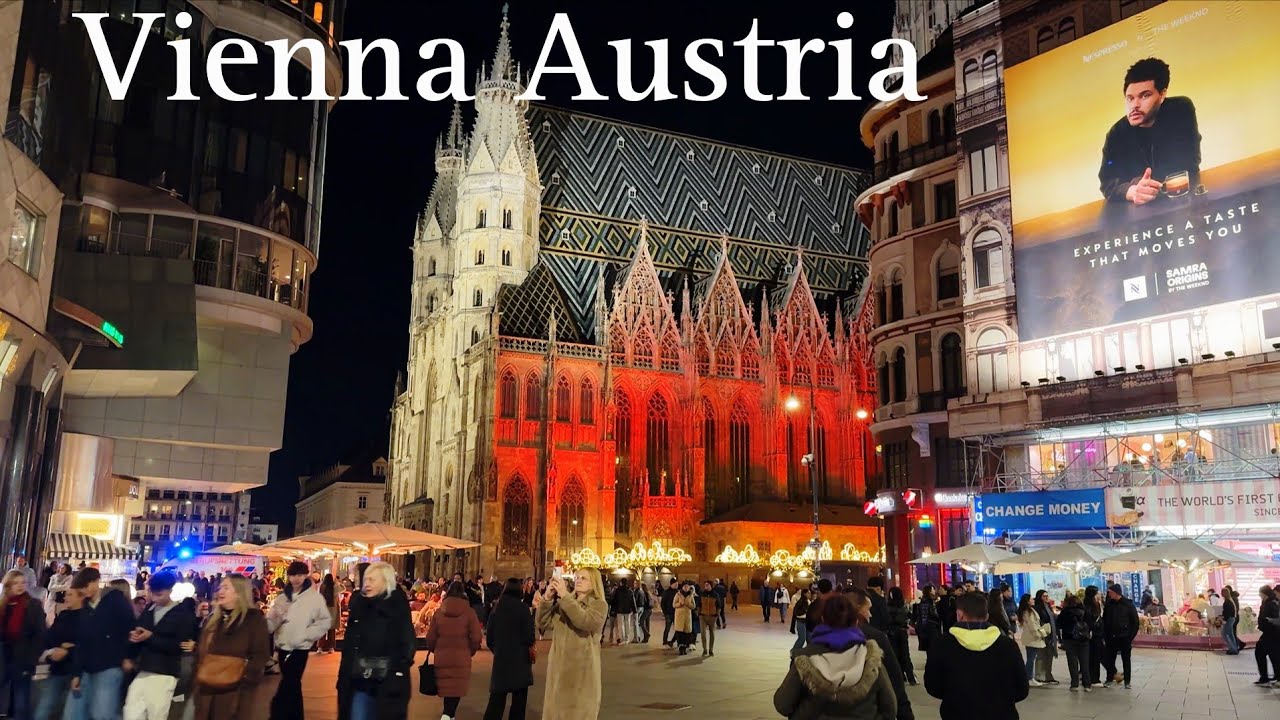 Vienna,  Evening Walking Tour || November 2025