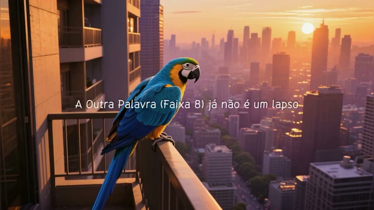 Sr Papagaio & Railan - O Inevitável (Lyrics Video)